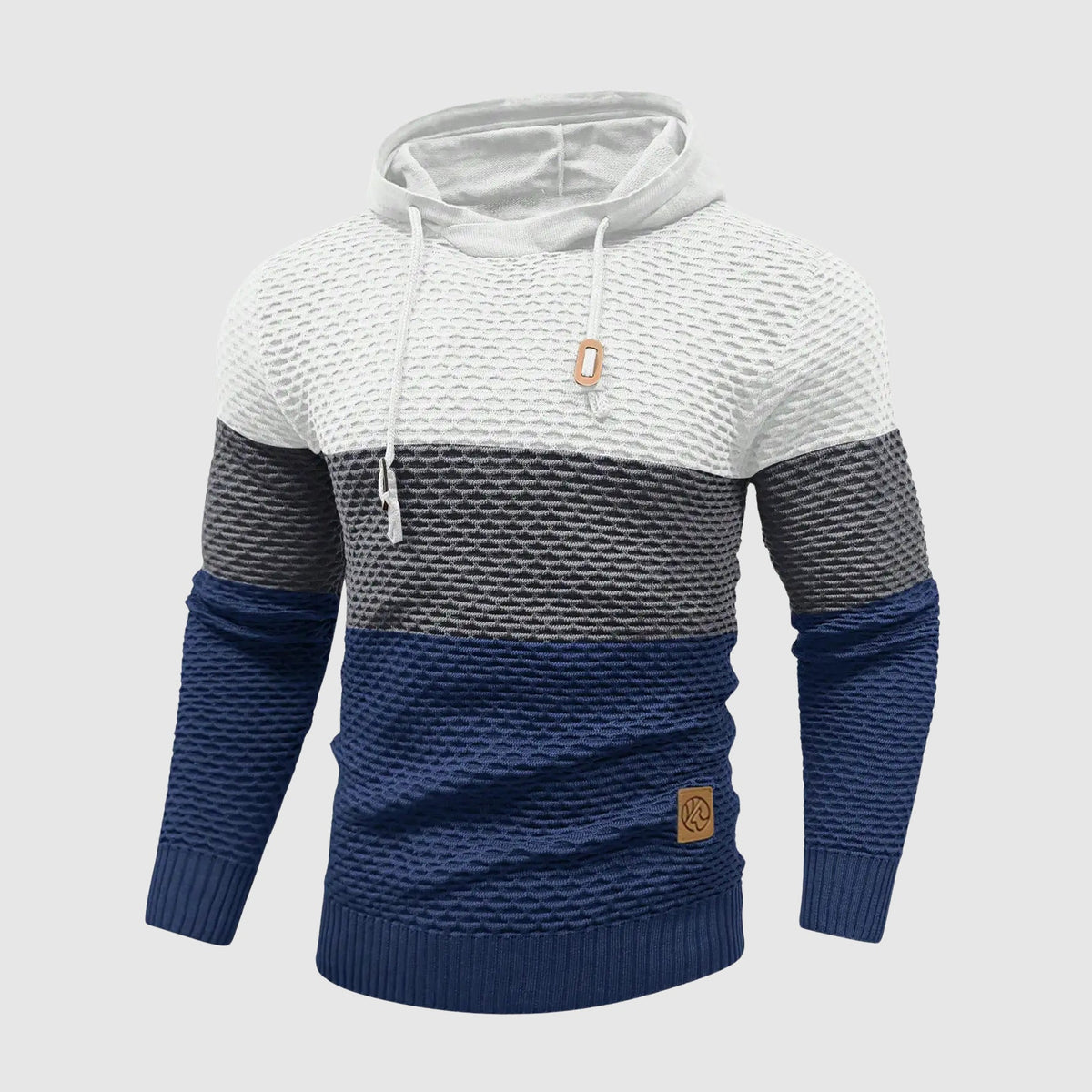 Pull en Tricot pour Homme à Rayures 7
