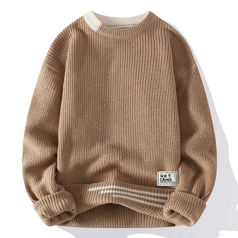 Pull pour Homme à Col Rond Coloré 2