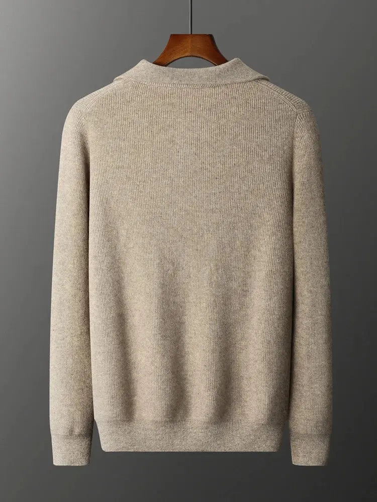 Pull pour Homme à Demi-Zip Chic 2