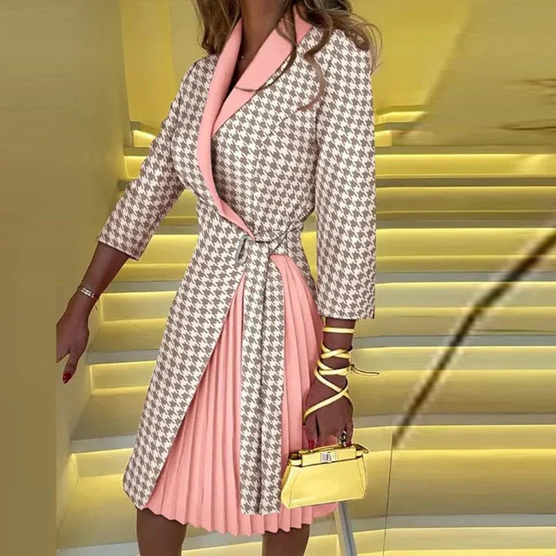 Robe Femme Blazer Chic Moderne 3