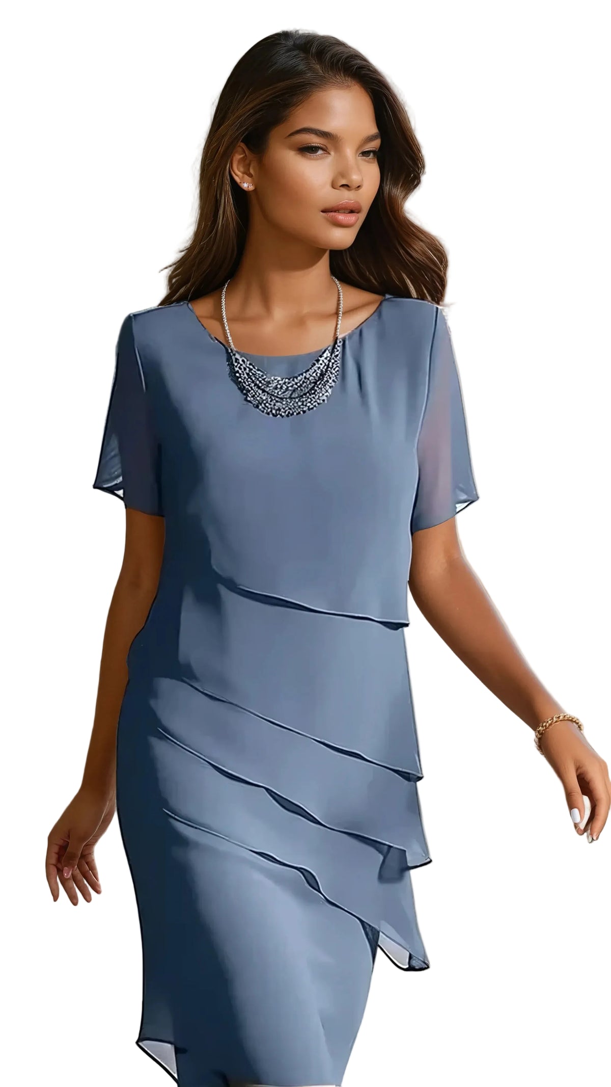 Robe Femme Midi Bohème Chic 0
