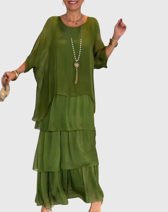 Robe Longue Femme Fluide pour Été 9