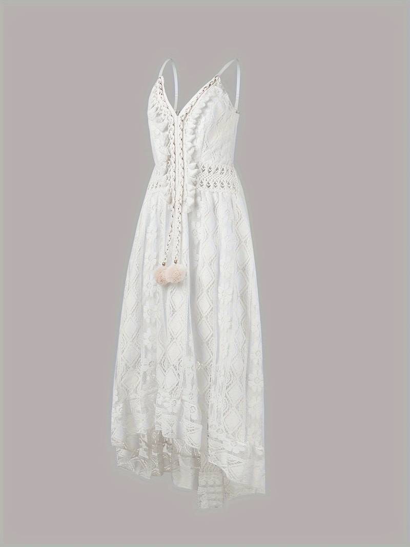 Robe Maxi Bohème à Bretelles Fines pour Femme 3