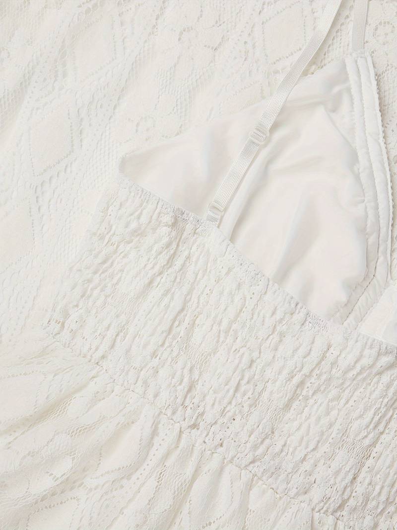 Robe Maxi Bohème à Bretelles Fines pour Femme 6