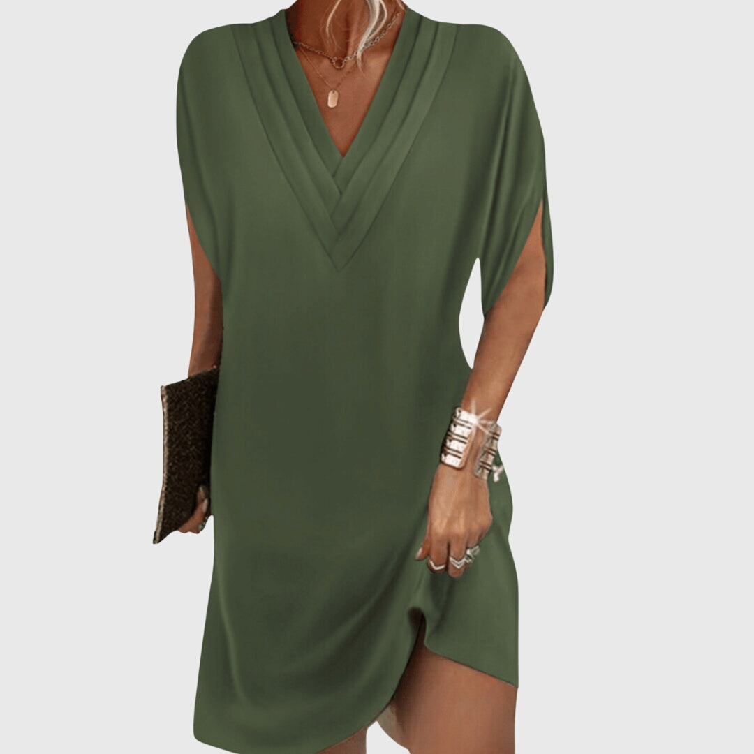 Robe Maxi Femme Drapée 0
