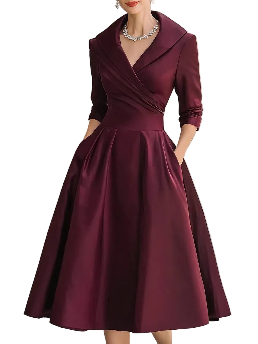 Robe Midi Femme Chic 1