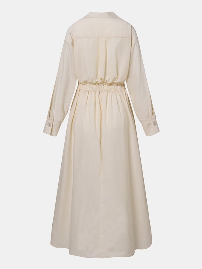 Robe Moderne Femme Confortable en Tissu Léger 8