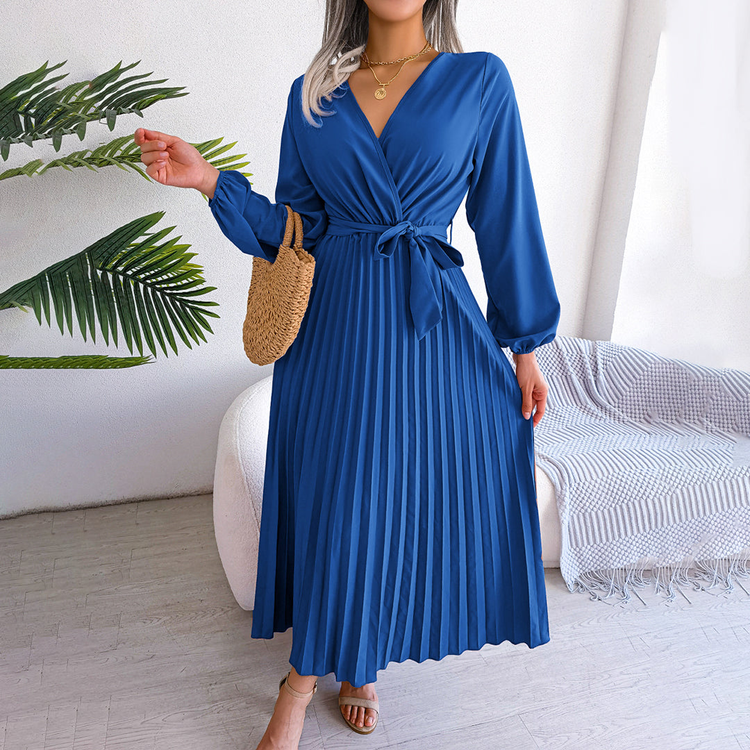 Robe Plissée pour Femmes Chic 3