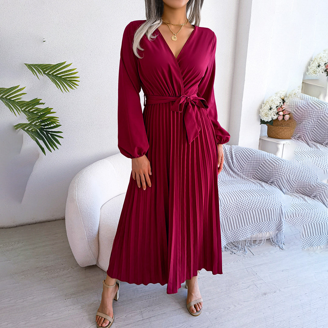 Robe Plissée pour Femmes Chic 4
