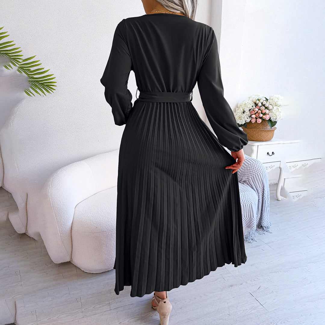 Robe Plissée pour Femmes Chic 7