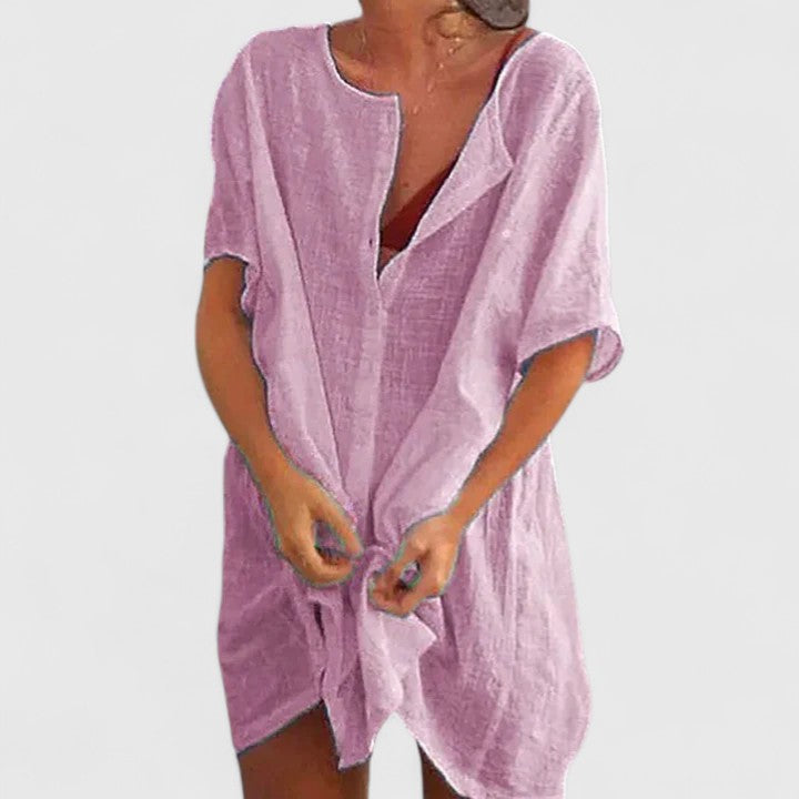 Robe Tunique Femme Chic Polyvalente pour Toutes Occasions 2