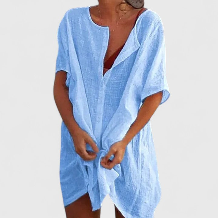 Robe Tunique Femme Chic Polyvalente pour Toutes Occasions 3