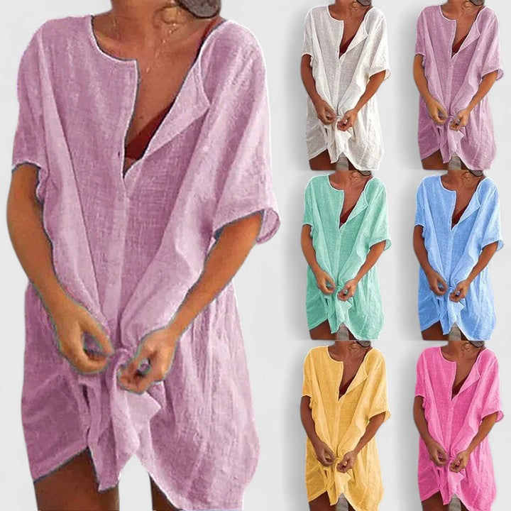 Robe Tunique Femme Chic Polyvalente pour Toutes Occasions 9