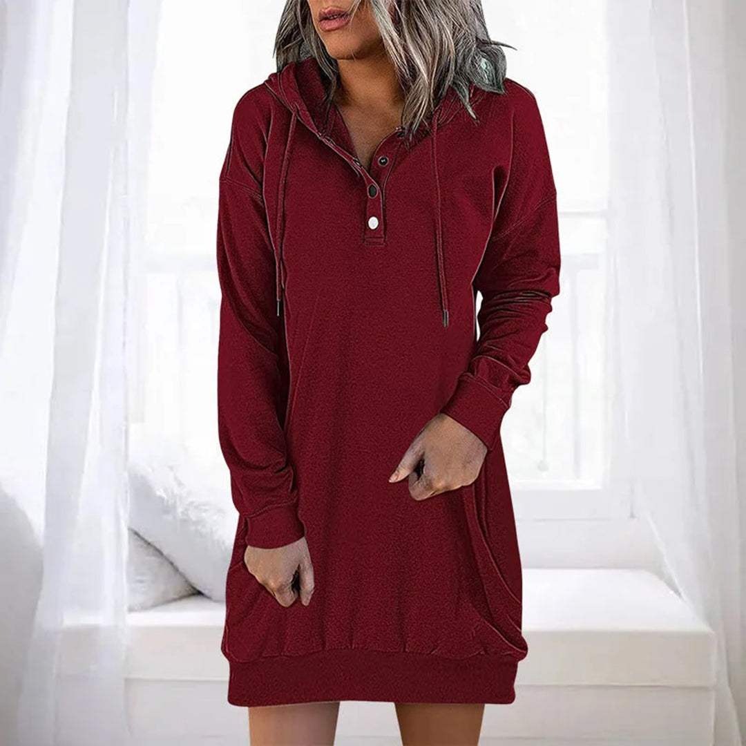 Robe à Capuche Décontractée pour Femmes 1