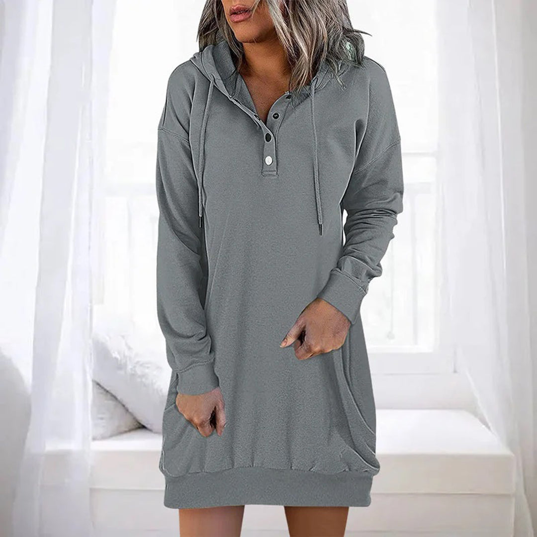 Robe à Capuche Décontractée pour Femmes 2