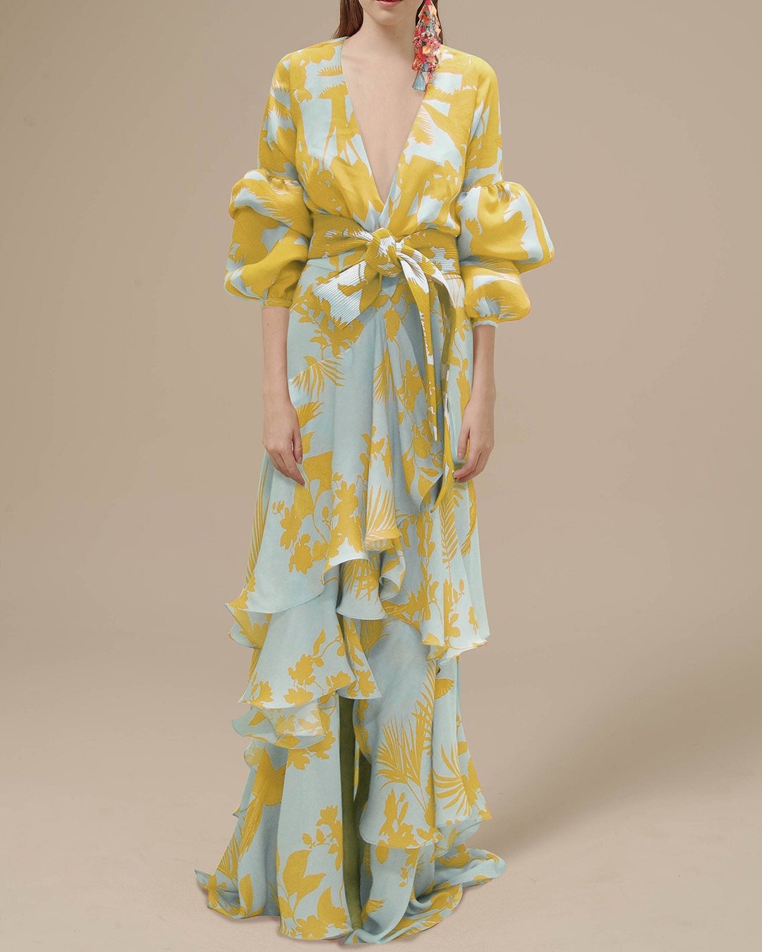Robe de Cérémonie Imprimée Florence 0