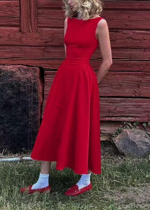Robe de Soirée Dos Nu Sans Manches Chic pour Femme 1