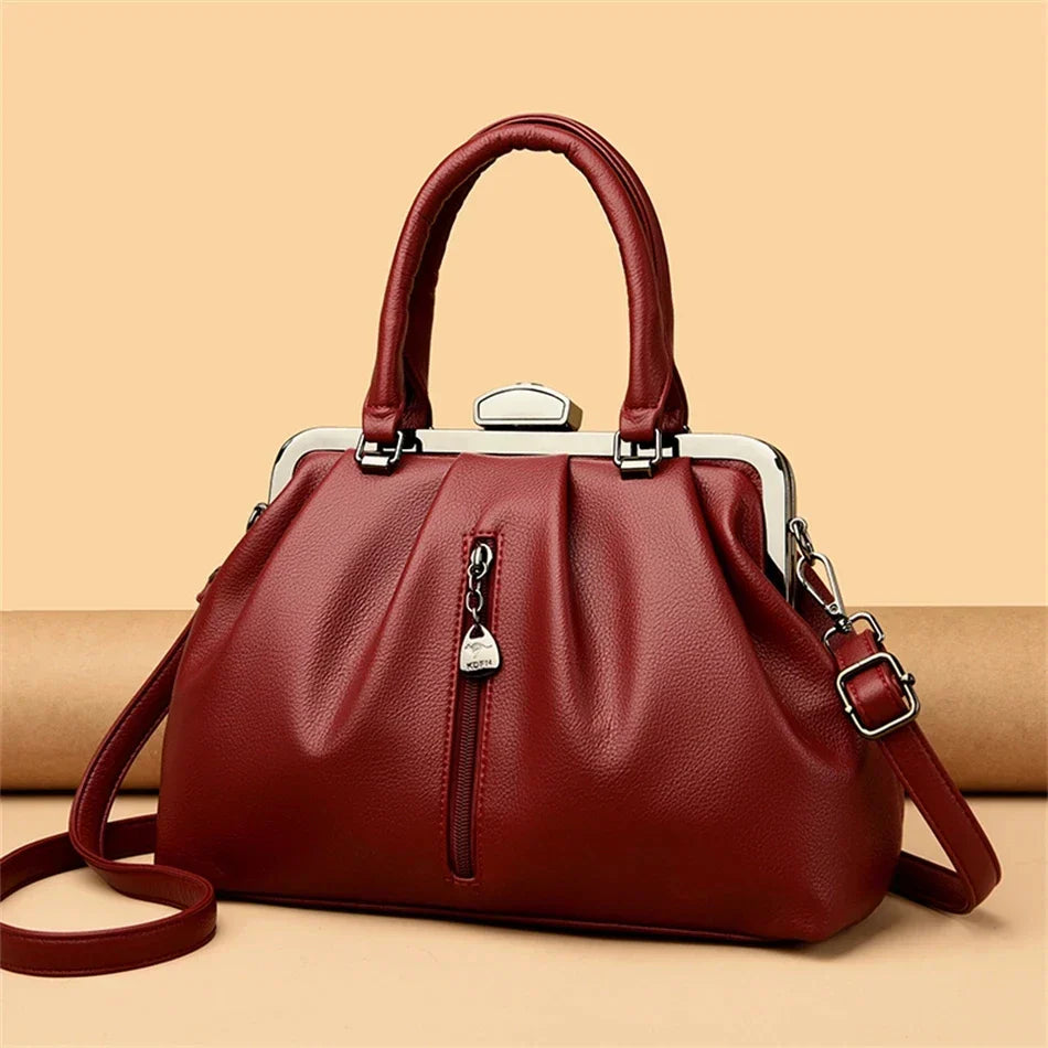 Sac Bandoulière Femme Pratique en PU Élégant et Spacieux 2