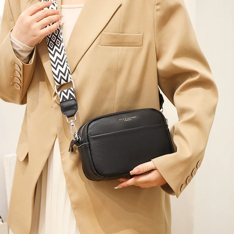 Sac à bandoulière en cuir de haute qualité