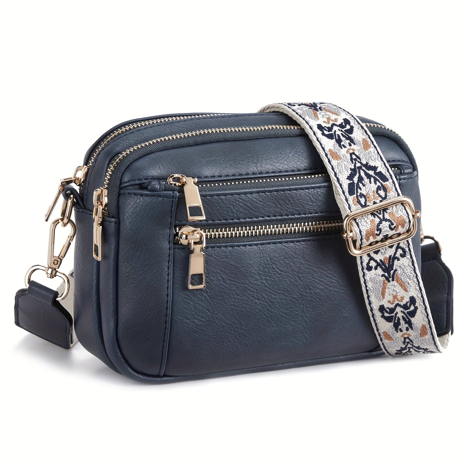 Sac Bandoulière Femme en Cuir Vegan Élégant 4