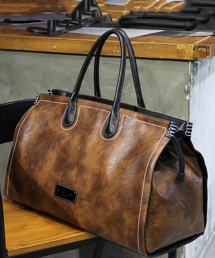 Sac De Voyage Homme Rétro Grande Capacité Pratique 1