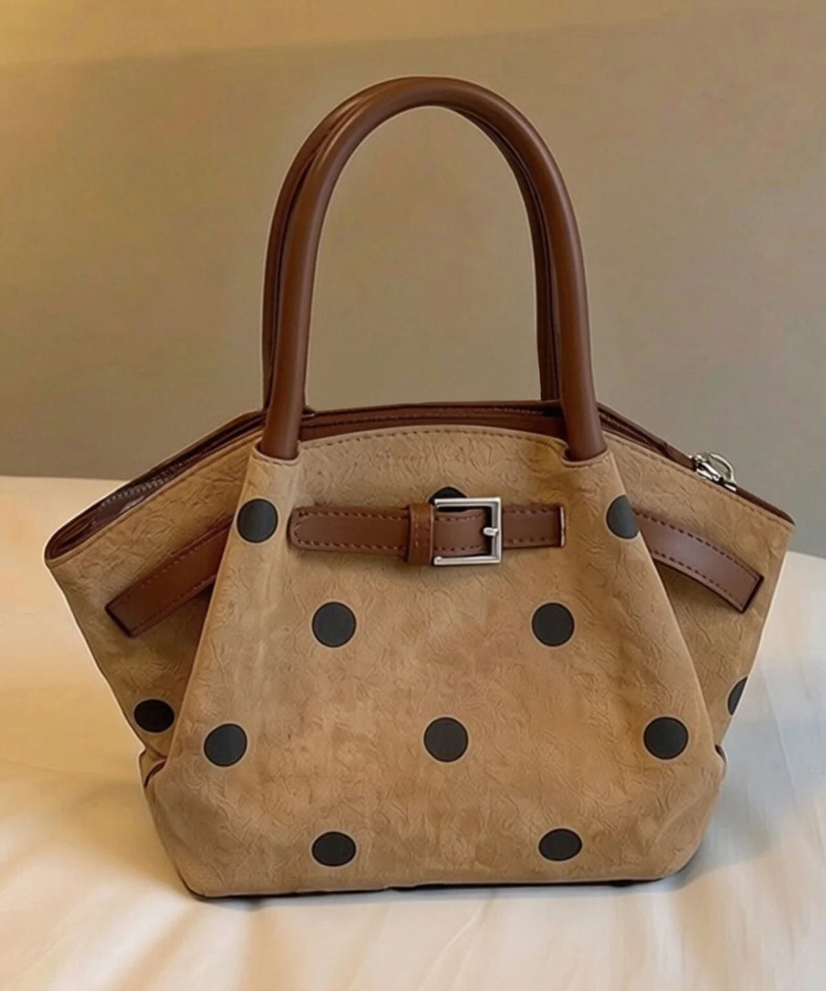 Sac seau femme à pois style décontracté 0