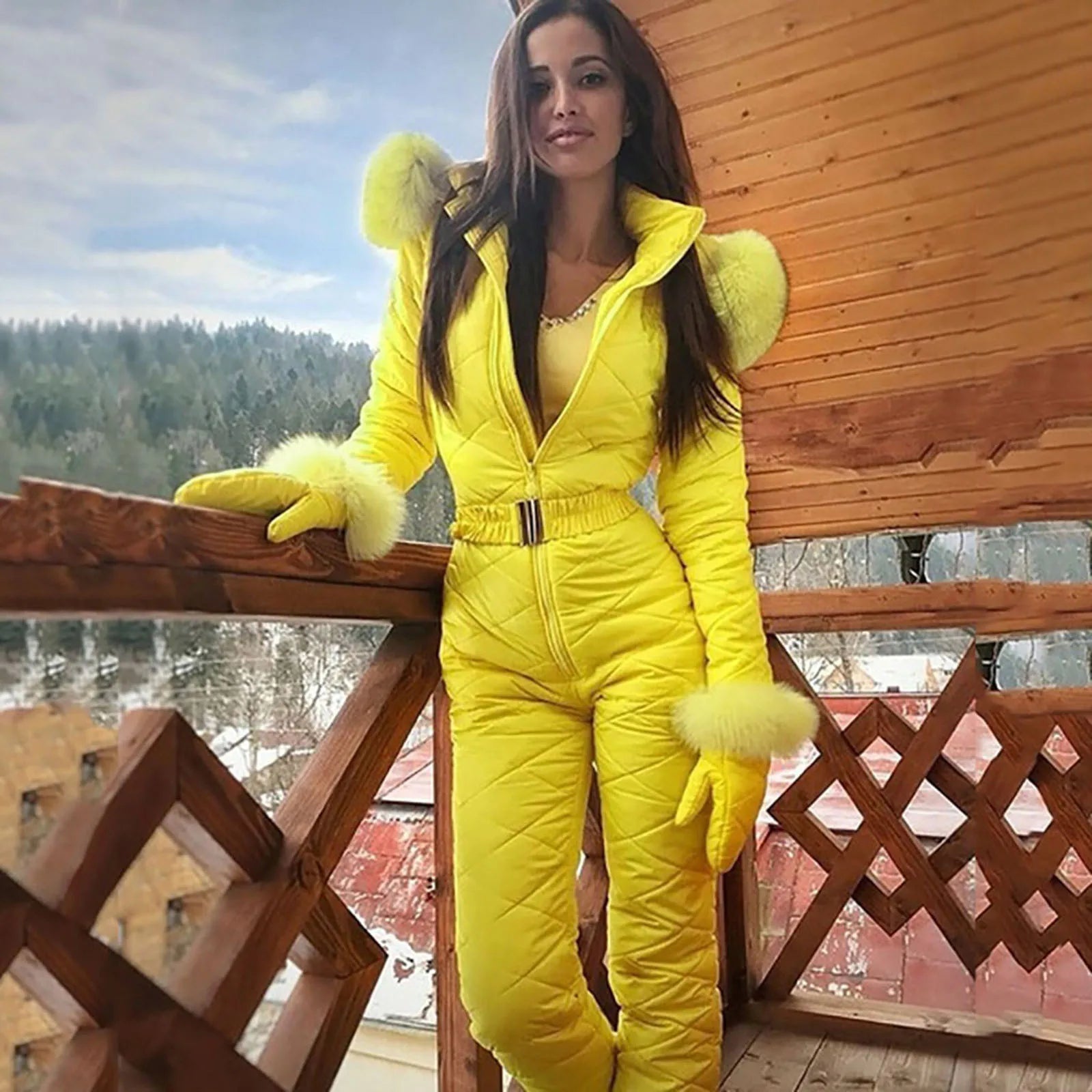 Salopette d'hiver pour femmes Chic 0