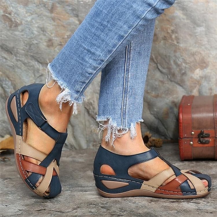 Sandales Compensées Femme Chic 2