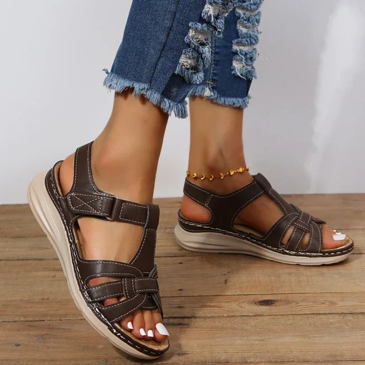 Sandales Femme Confortables et Pratiques pour Quotidien 4