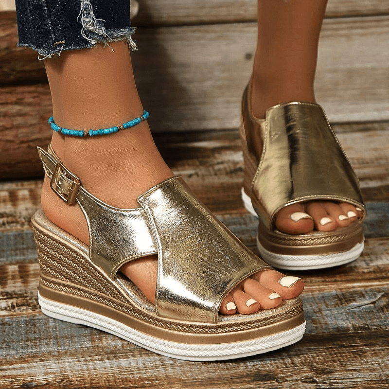 Sandales Femmes Confortables Design Antidérapant Étoile Brillante 10