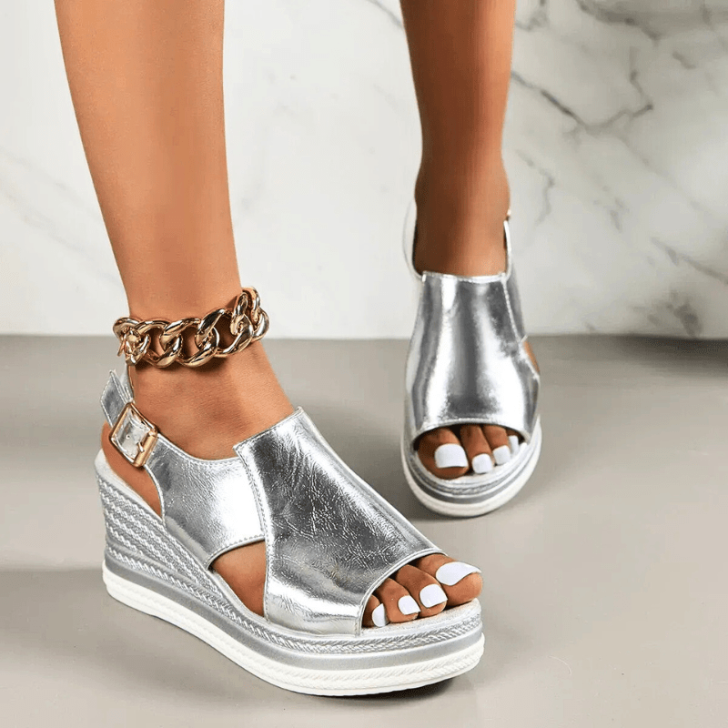 Sandales Femmes Confortables Design Antidérapant Étoile Brillante 2