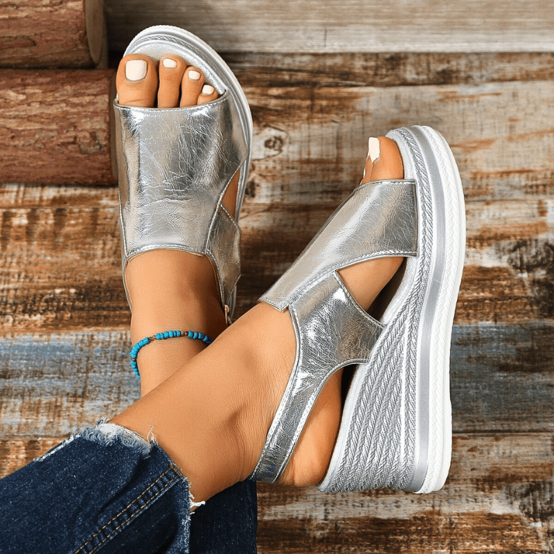 Sandales Femmes Confortables Design Antidérapant Étoile Brillante 8