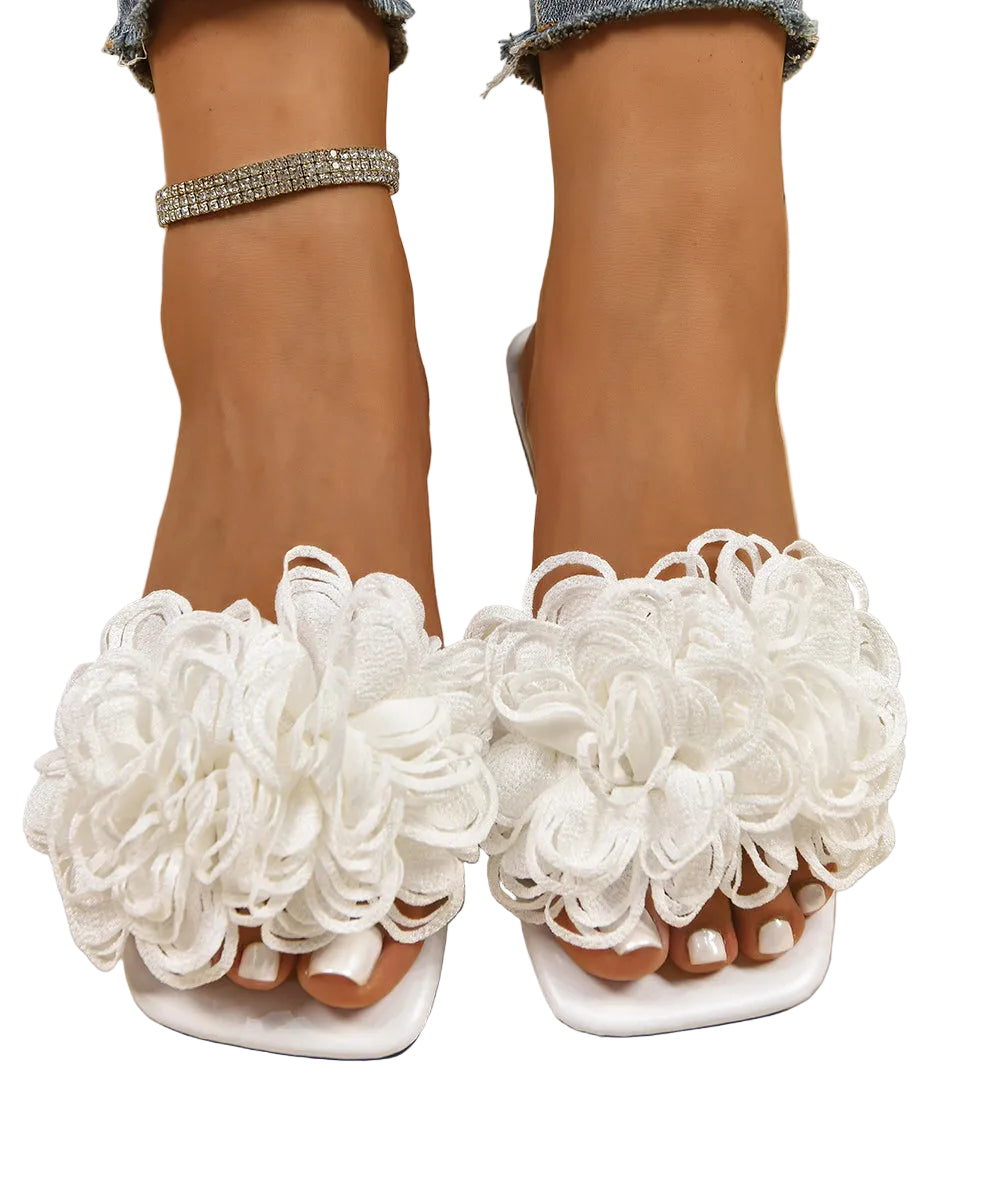 Sandales Femmes à Glissière Floral 0