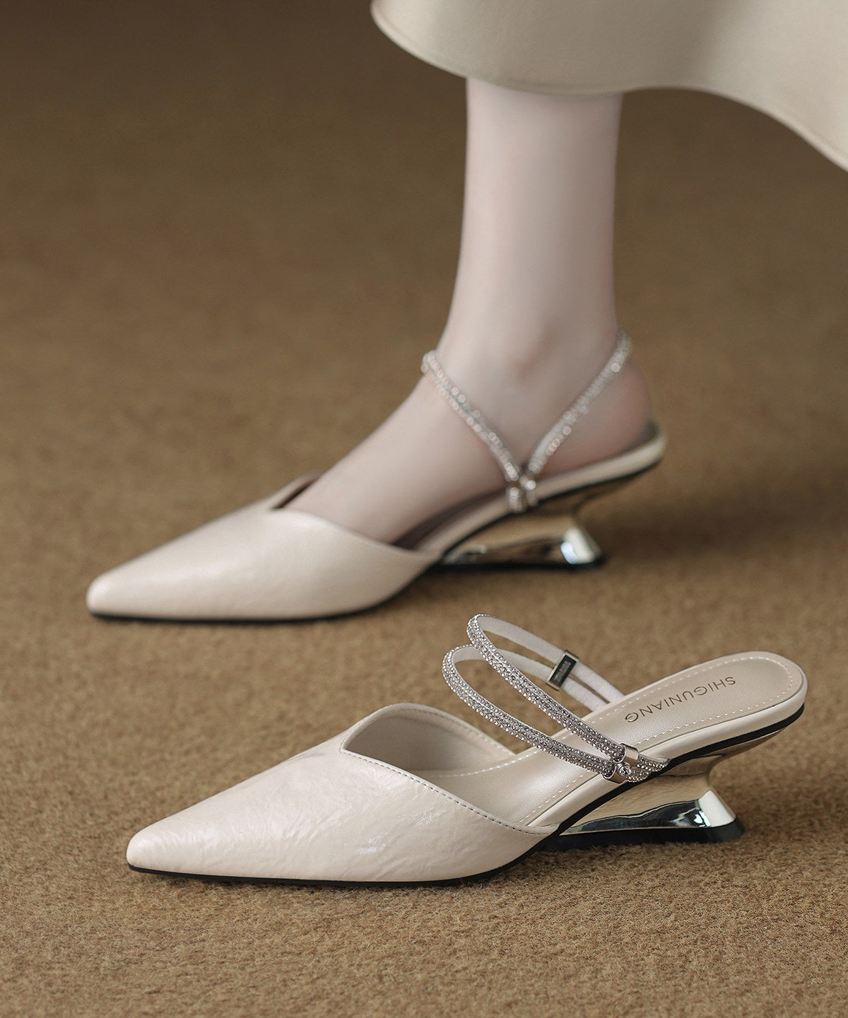 Sandales à glissière Chic pour Femmes 3