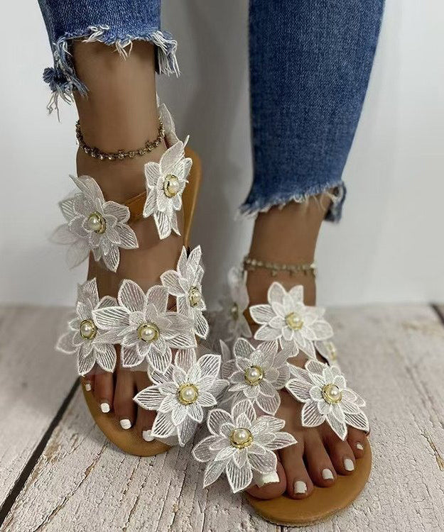 Sandales de randonnée à fleurs pour femmes 1