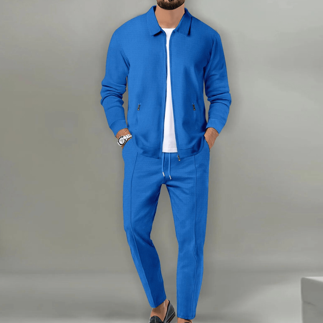 Survêtement Décontracté pour Hommes avec Veste Zippée 4