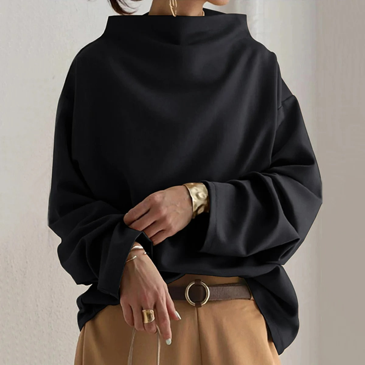 Sweat-shirt Femme Col Rond Décontracté 5