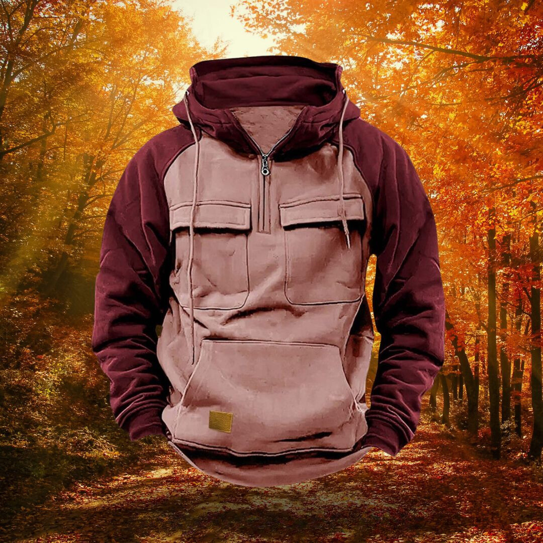 Sweat à capuche pour hommes style décontracté 2