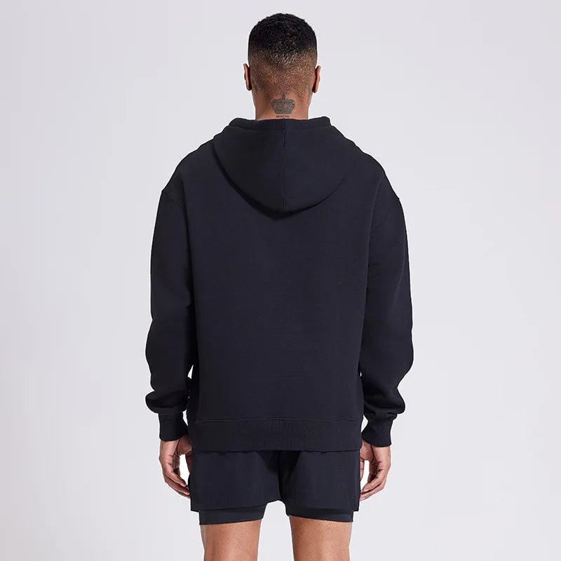 Sweat à capuche unisexe décontracté avec poche 2
