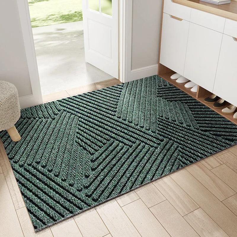 Tapis de porte scandinave en PVC avec motif antidérapant 0