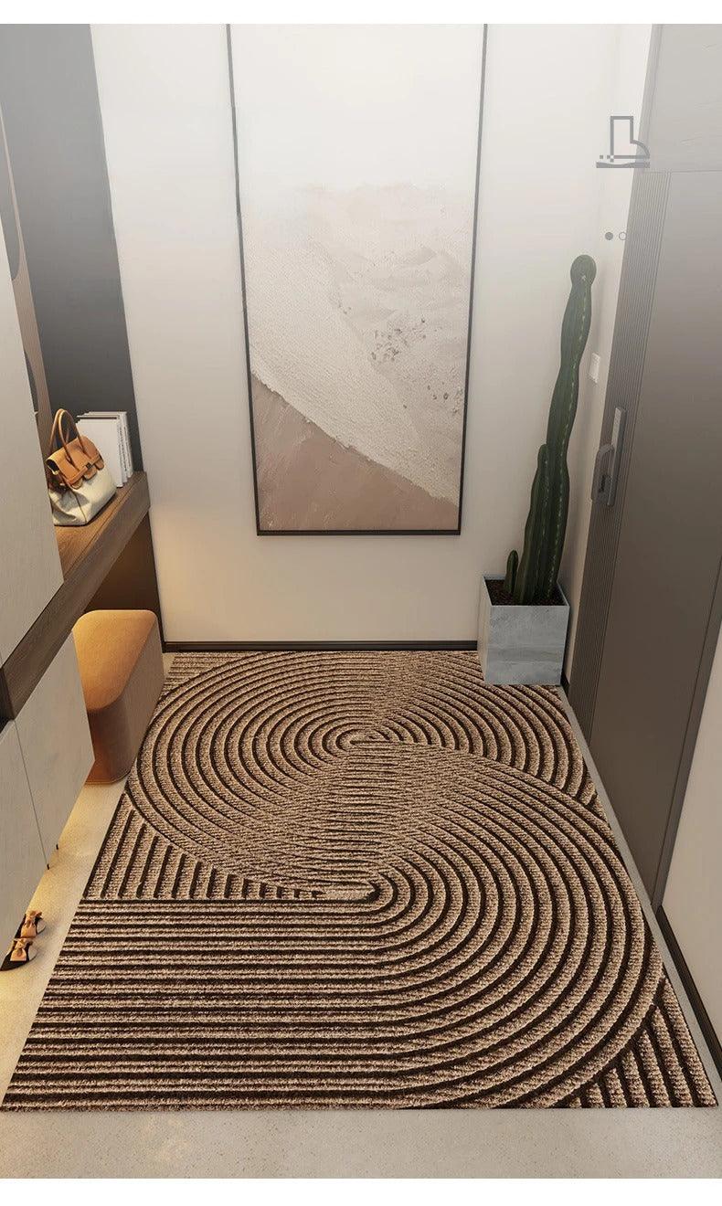 Tapis de porte scandinave en PVC avec motif antidérapant 4