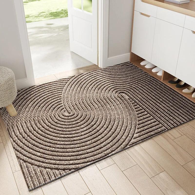 Tapis de porte scandinave en PVC avec motif antidérapant 5