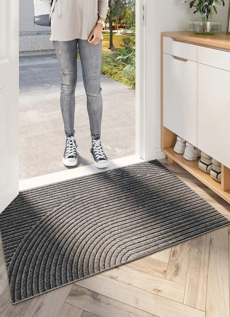 Tapis de porte scandinave en PVC avec motif antidérapant 7