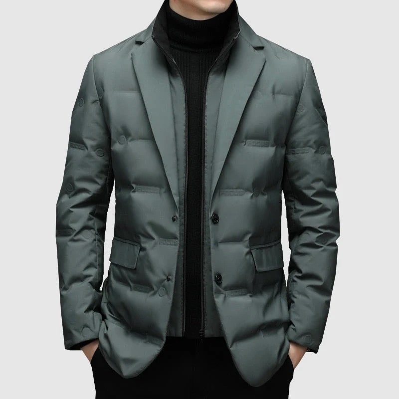 Veste Blazer Matelassée pour Homme Chic 1