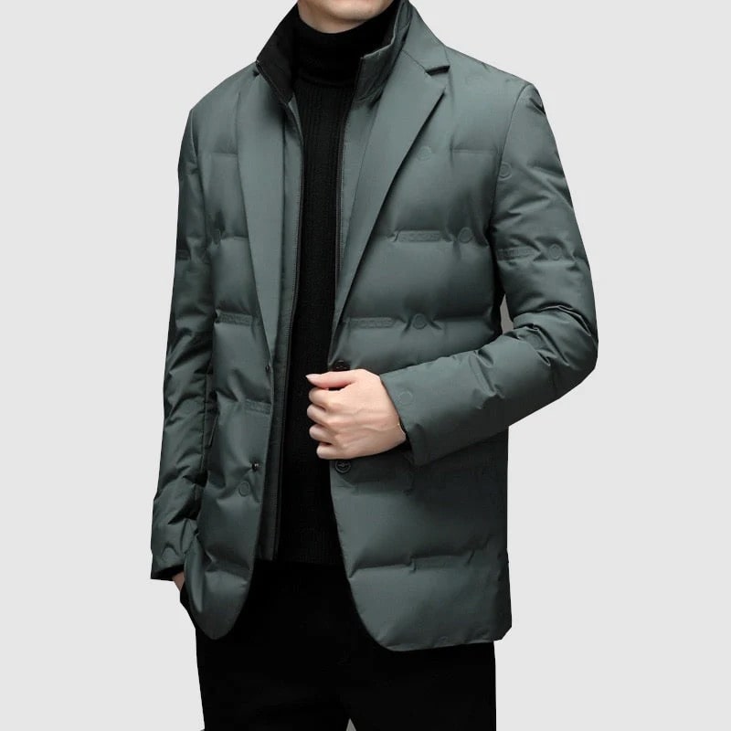Veste Blazer Matelassée pour Homme Chic 3