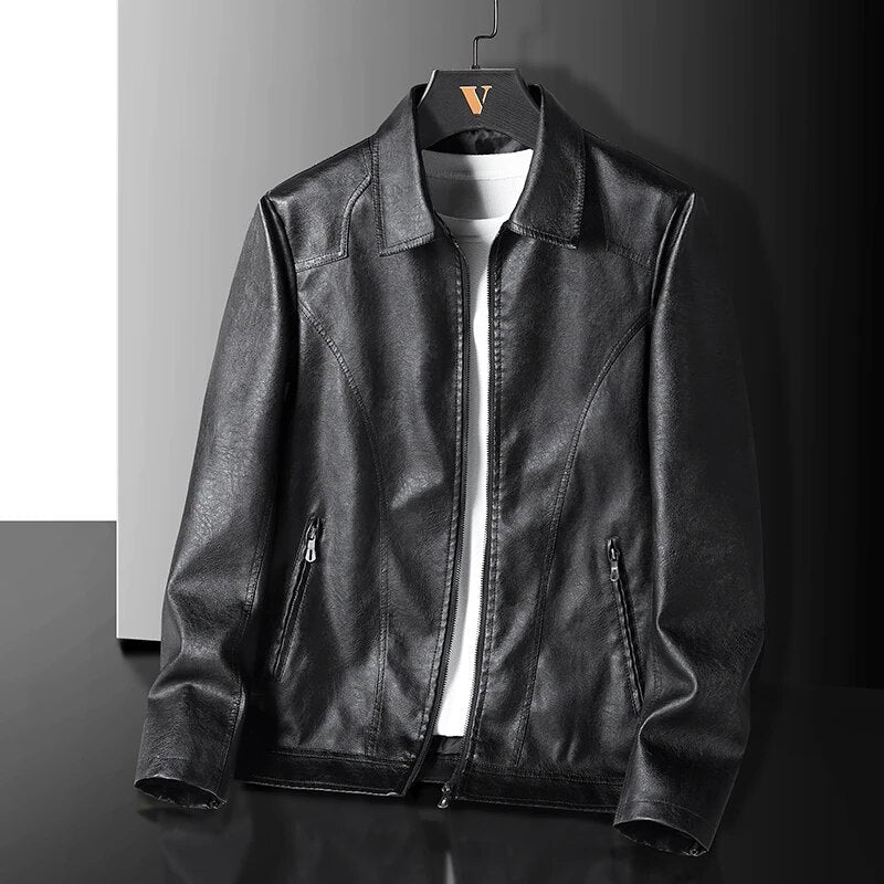 Veste Cuir Homme Enforcer Style Intemporel Cuir Premium 0