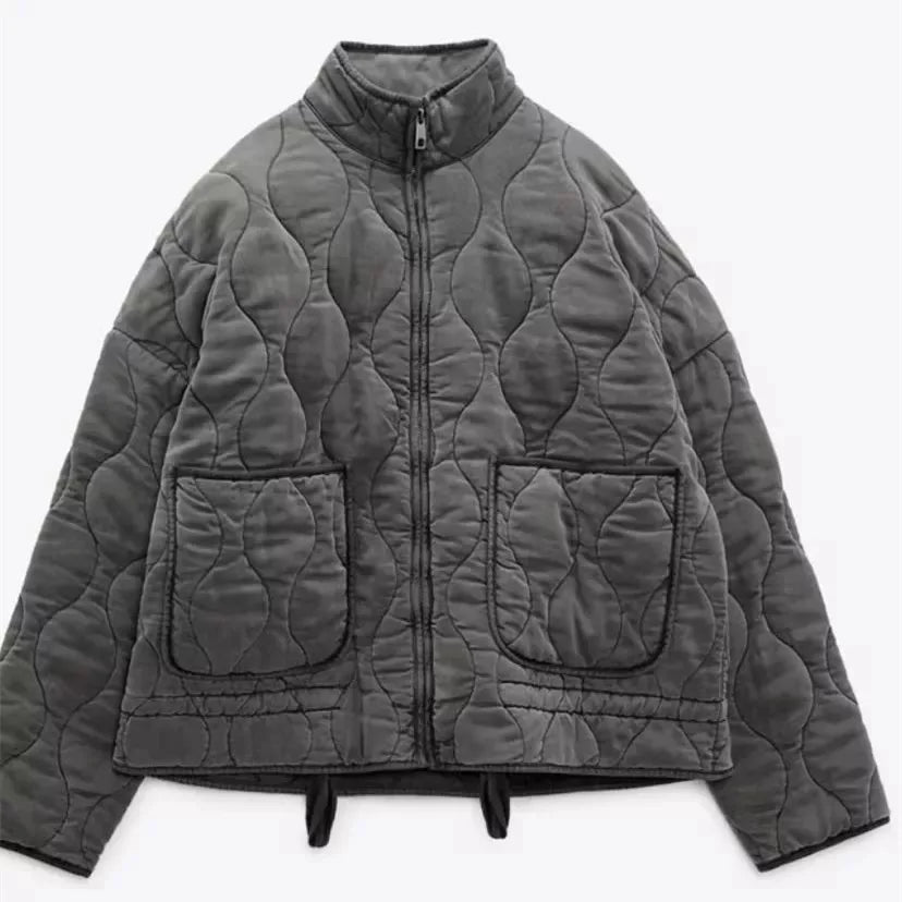 Veste Femme Détail Poche Style Quotidien 5