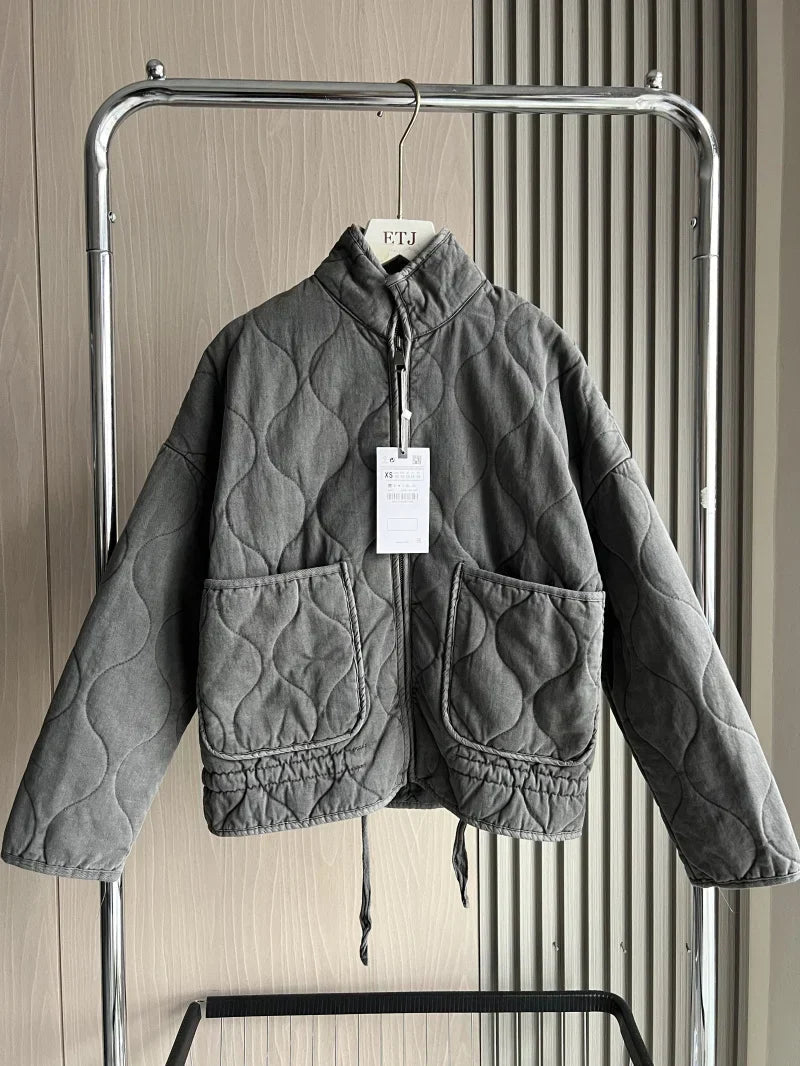 Veste Femme Détail Poche Style Quotidien 6