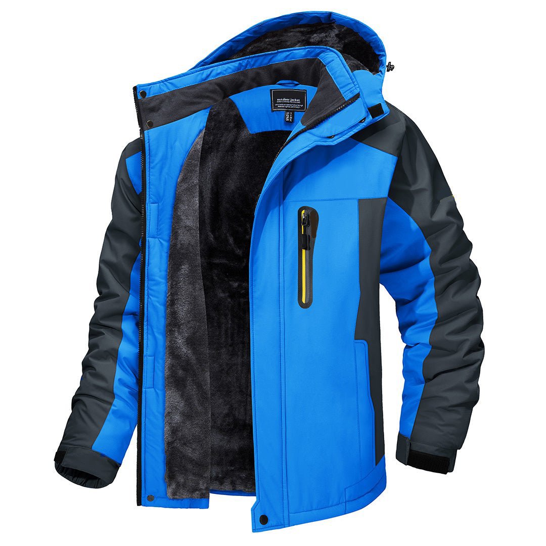 Veste Hiver Homme Imperméable et Coupe-Vent Polyvalente 6