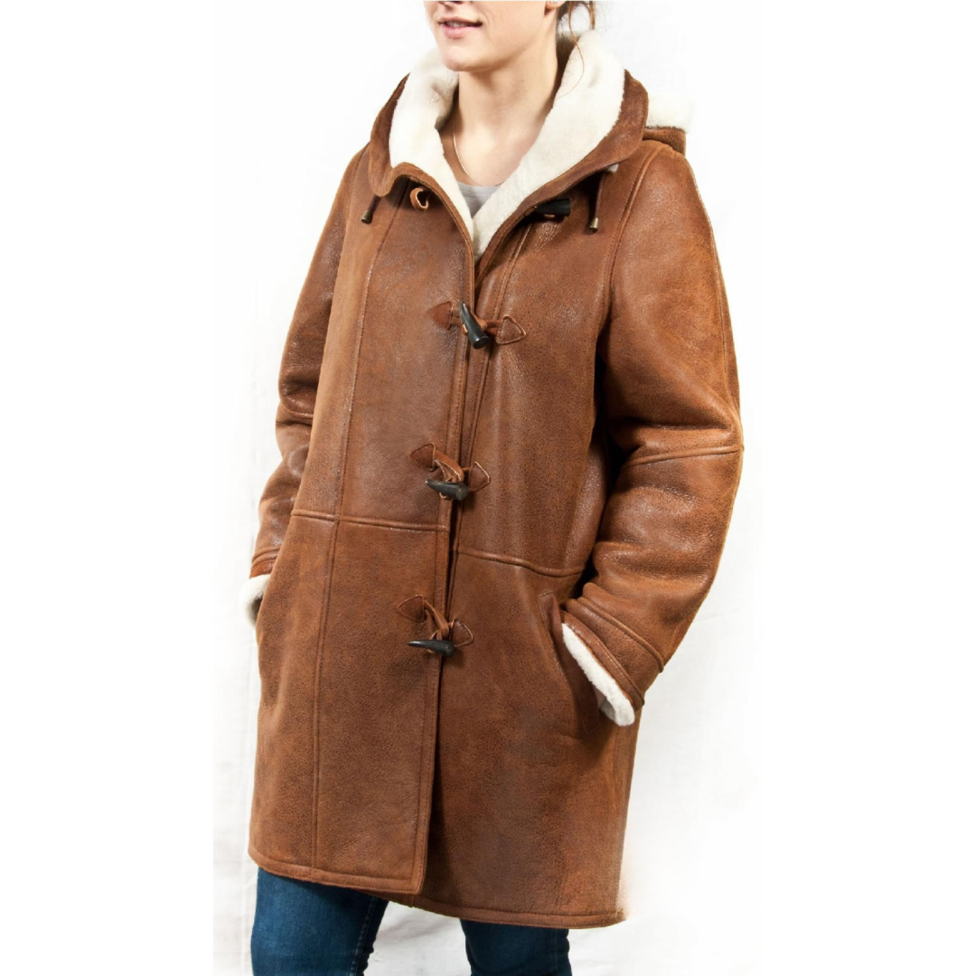 Veste Longue à Capuche pour Femme Décontractée 1